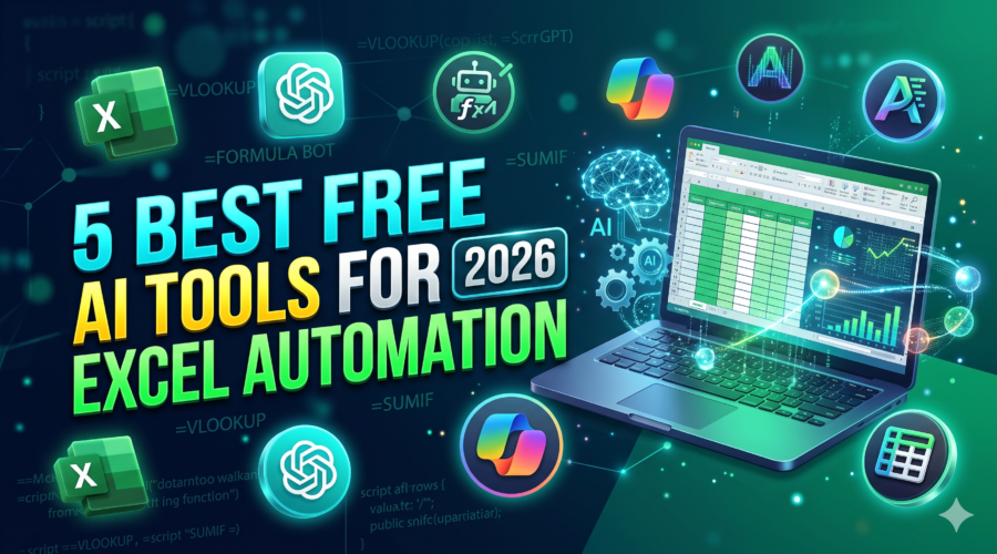 Best Free AI Tools for Excel Automation in 2026