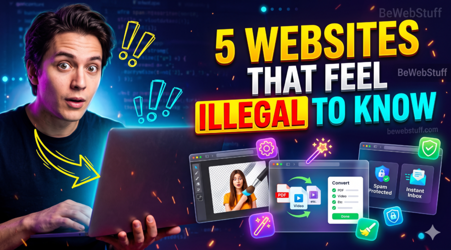 useful websites that feel illegal to know